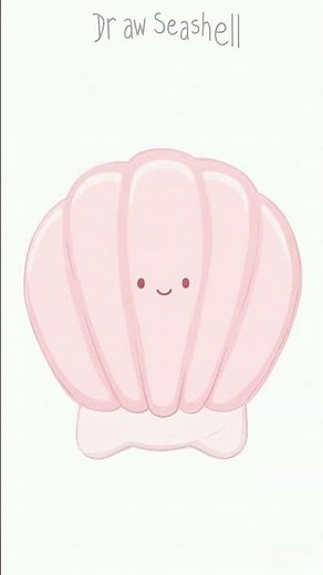 Can You Draw This Seashell? 🐚 (Super Easy!)