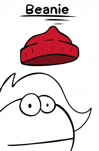 Beanie… #hat #humor #animation #meme #funny #random #fyp #foryou #viral