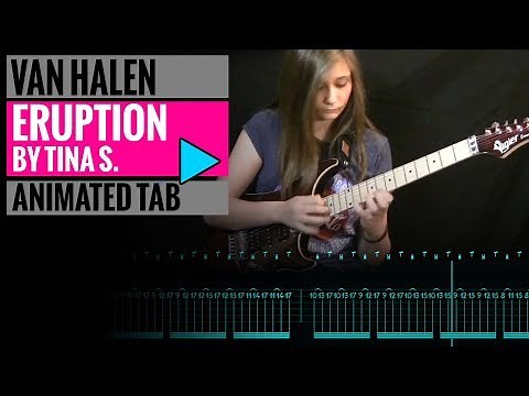 TINA S - ERUPTION TAB - EDDIE VAN HALEN - GUITAR LESSON