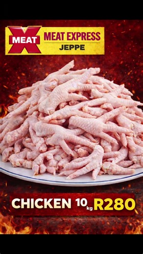 🔥 MEAT EXPRESS JEPPE Quality meat • Bulk deals • Best prices Chicken, beef, pork & more 📍Jeppe 💥 Weekly specials in-store