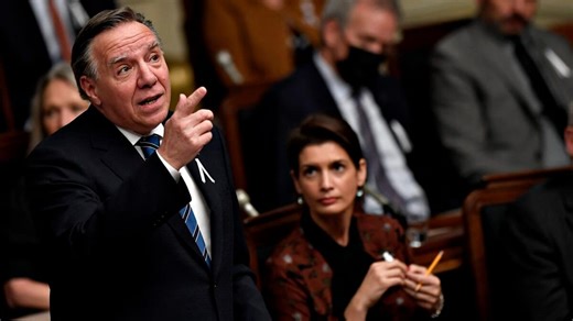 Discours d’ouverture: Legault veut barrer la route aux islamistes radicaux «à l’assaut» du Québec
