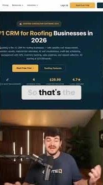 Best CRM for Roofing Companies: Replace 5 Tools With One App