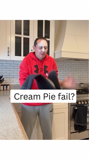 Just had an epic showdown with the cream pie face prank on Hubby! 🍰🤣 Hubby totally failed miserably when trying to pay it forward, but that made it even funnier! Nothing beats the look on their faces when they least expect it. Laughter and mess all around! Can’t wait for the next round! #CreamPiePrank #EpicFails #LaughOutLoud #GoodTimes #FamilyFun #viral #fyp #foryou #foryoupage #fypシ | Married Mischief