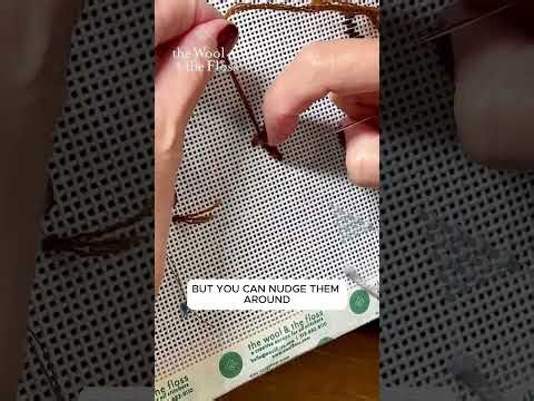 How To: Bullion Knot for Needlepoint