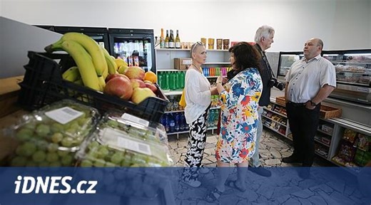 Vesnice odmítla řetězec, radši si otevřela vlastní samoobslužnou prodejnu - iDNES.cz