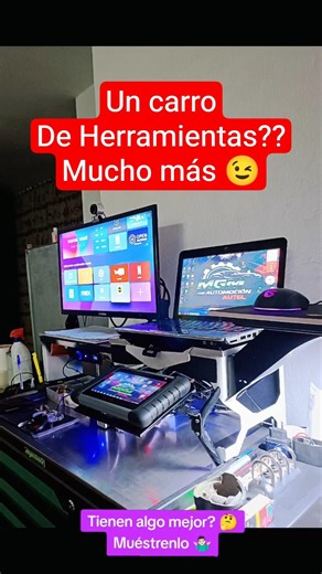 ✅ El Carro de Herramientas y Diagnosis Completo va tomando forma algo más de a mitad de camino 😉