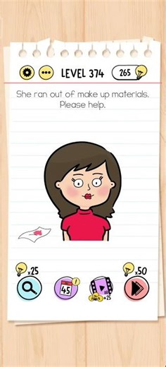 Brain Test Level 374 Solution & Walkthrough | Tricky Puzzles (Android & iOS Shorts)