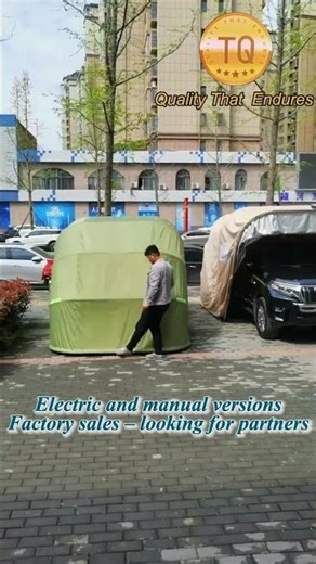 🔥Stainless steel folding carport #carport #automobile #outdoors #garage #car
