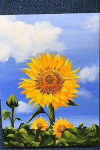 427K views · 57K reactions | Art drawing flowers and landscapes | Beautiful Artworks | Facebook