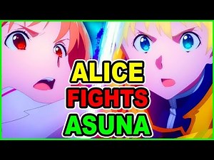 Goddess Asuna Vs Alice! Asuna Meets Kirito Potato | SAO Alicization War of Underworld Episode 10