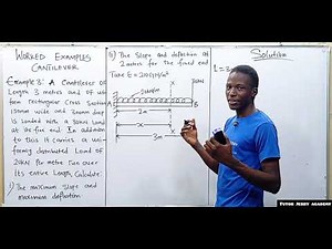 Deflection of Beam | Cantilever Beam with Point Load & UDL | Double Integration Method...