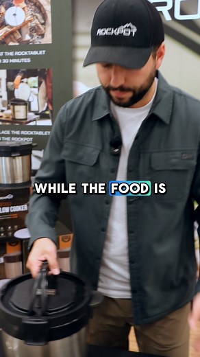 This portable slow cooker is perfect for your RV. Slow cook on the road without being connected to electricity. Why Choose The RockPot? ✅ Versatile Heating (Stove Top or Fire) ✅ All-in-One Convenience: Prep, cook, and serve all in the same pot ✅ Slow Cook up to 9 hours without electricity ✅ Cool touch outer casing while food is cooking inside | RockPot