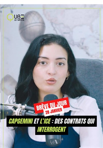 Capgemini et l’ICE : des contrats qui interrogent #etatunis #ice #capgemini #contrat #immigration