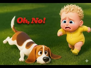Baby and Bingo Baby | kids story in english | Max Got a Boo Boo