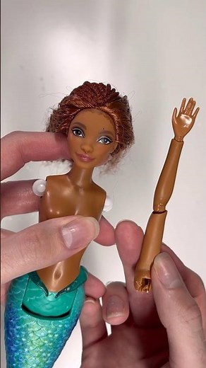 EXTREME DOLL MAKEOVERS: HALLE BAILEY ARIEL DISNEY DOLL PART 1