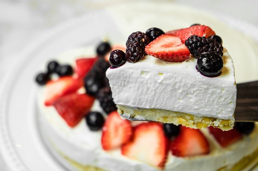 Keto No Bake Cheesecake  — Low Carb Love™