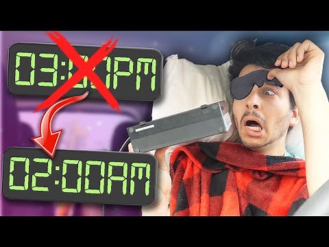 Letting 100% Random TIME ZONES Control My Life! (24 Hour Overnight CHALLENGE)