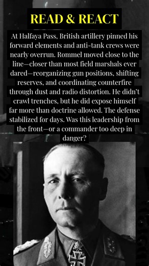 The Field Marshal at the Front Line