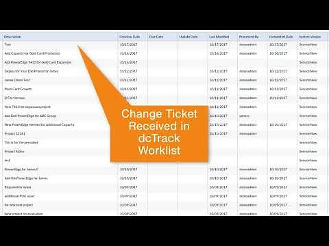Sunbird dcTrack® DCIM Operations Integration with ServiceNow