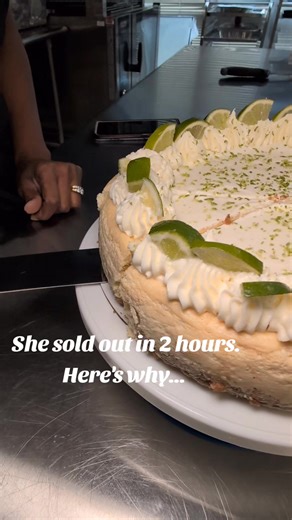 Key Lime Cheesecake Sells Out in Just 2 Hours!