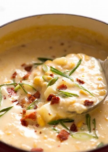 EMERGENCY Corn Chowder Soup - Easy Soup recipe!