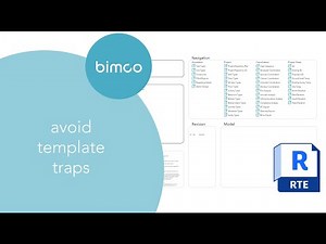 Editing Project Templates - bimco Revit File Management Training Tutorial