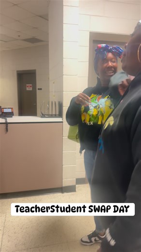 Student Teacher Swap Day Today’s Student Teacher Swap Day was such a blast! 🎉 We had amazing participation from everyone! Thank you to all our faculty, staff, and students for joining in! Huge thanks to all our “student teachers” for a day full of laughter, learning, and a whole new appreciation for what our teachers do every day! 🙌 #StudentTeacherSwapDay #PayTheStudentTeachers #TeachingIsHard #FunAtSchool | Glenn Hills Middle School