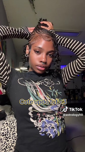 Cute Lil Updo Tutorial for Alternative Styles