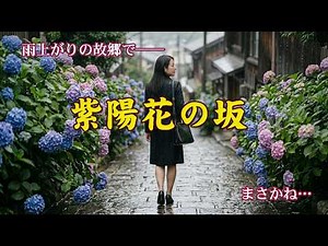 Ajisai no Saka｜Original Enka MV - Memories on a Rainy Hydrangea Slope