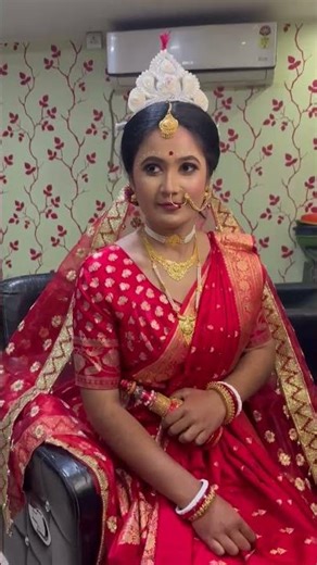 Real bride #viralvideo #love #wedding #bridalmakeup