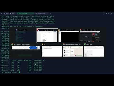 FTP | Executing Step by step | Runlvel change from Command line to graphical