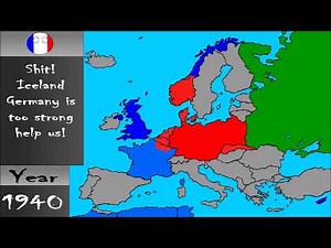 Alternate History Of WW2 In Countryballs