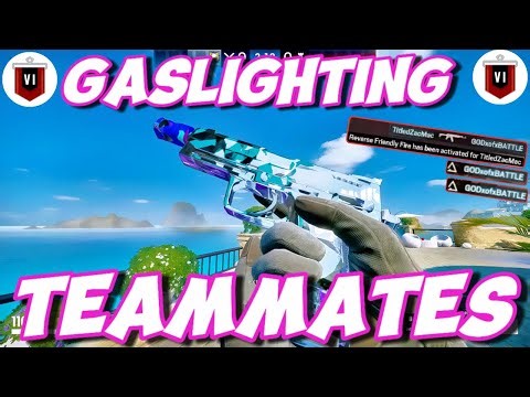 GASLIGHTING Teammates in RANKED Ft. ‪@DrewwwR6‬