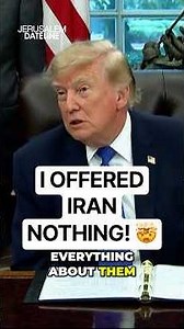 "I offered Iran NOTHING!" TRUMP Disputes Iran’s Strait of Hormuz Claim #Israel #christiannews