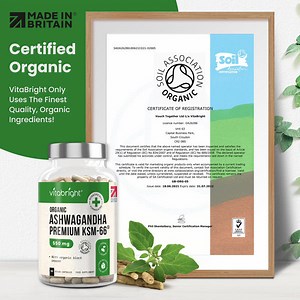 Ashwagandha KSM-66 - Organic Ashwagandha Tablets