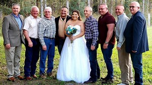 FHP troopers attend wedding of fallen trooper's daughter