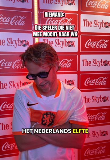 Als ik daar was maakte ik sowieso koud. Ewaja bontscoach wil mij niet goed zien, boze oog 🧿 #wk #nederlandselftal #fa2