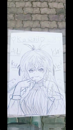 Valentine week starting from now #anime #drawing