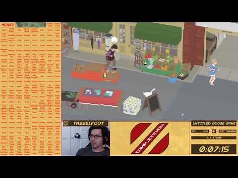 [Former WR] Untitled Goose Game - All Items - 4:19:58