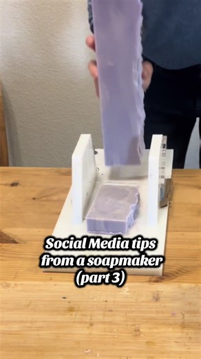 You can cut and re-record and use all your old content by turning them into new videos. It saves time if you just need to post but don’t have any time, or if you want to make a soap cutting compilation video or the like. VoiceOver changes the same video into many just by the dialogue. https://soap-central.com/ #goatsmilksoap #naturalsoap #soapmaking #smallbusiness #soapmakingvideo
