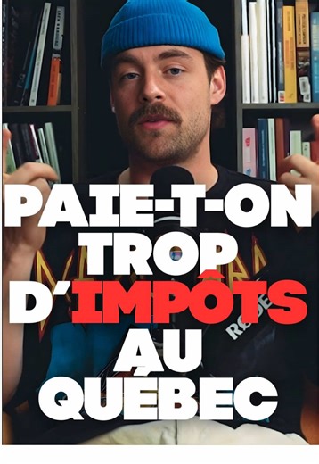 Est-ce qu’on paie trop d’impôts au Québec? 💰 Rappel que le revenu médian au Québec (2023) était de 56 600$. Principales sources utilisées: Bilan de la fiscalité au Québec 2026 - Chaire en fiscalité et en finances publiques de l'Université de Sherbrooke et le site de Revenu Québec
