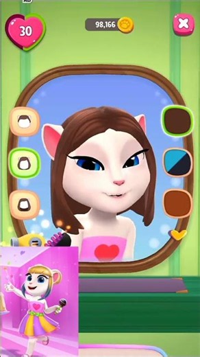 my talking Angela 2 looks makeover #mytalkingangela2 #games #foryou