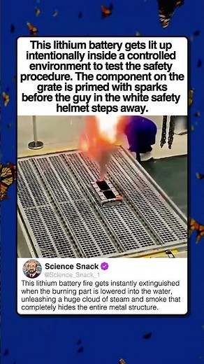 LITHIUM BATTERY IGNITION TEST