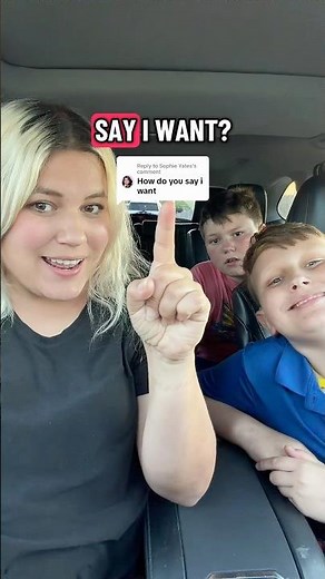 how to say I want in sign language #fyp #deaf #signlanguage #cochlearimplant #babysignlanguage #asl
