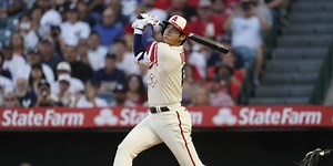 Ohtani is 1st player with 30 homers, 10 wins