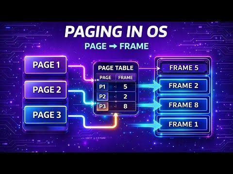 Paging in Operating System | Page Table Explained in Hindi