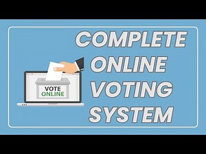 Online Voting System | Secure Web App for Elections & Polls