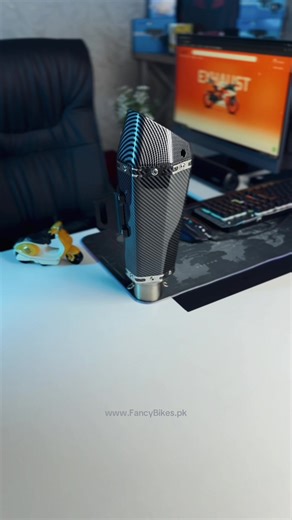 Upgrade your bike’s power and sound with this Carbon Fiber Print Akrapovic Shark Exhaust 🔥 Perfect for Honda CB150F, Honda CB125F, Yamaha YBR-G, High Speed Battlo 200, and all 150cc–400cc Replica Bikes. Deep sound, premium finishing, and aggressive styling for true riders 💯 Shop Now 👉 www.FancyBikes.pk Visit our Store 📍 Liaquat Bagh Chowk, Rawalpindi #FancyBikesPk #ExhaustSound #BikeModification ⸻ \t•\tCarbon Fiber Akrapovic Exhaust Pakistan \t•\tShark Exhaust for Honda CB150F \t•\tCB125F Ex