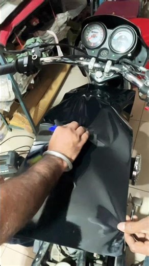 New tape 👀🤩 #splendormodified #modificition #splendor #modifiedbike #modified #modifiedsplendor