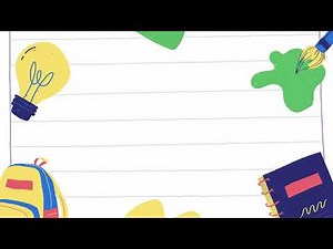 📚✨ Dynamic School Vibes: Animated Video Presentation Background (Free Download) ✨🎓